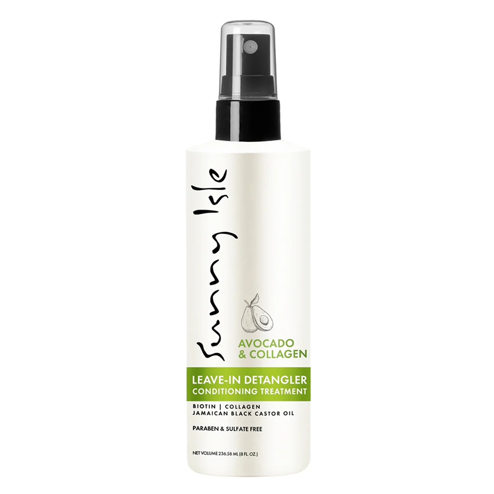 Sunny Isle Avocado &amp; Collagen Leave-In Detangler Conditioning Treatment 236ml-All-Beauty and hair supply