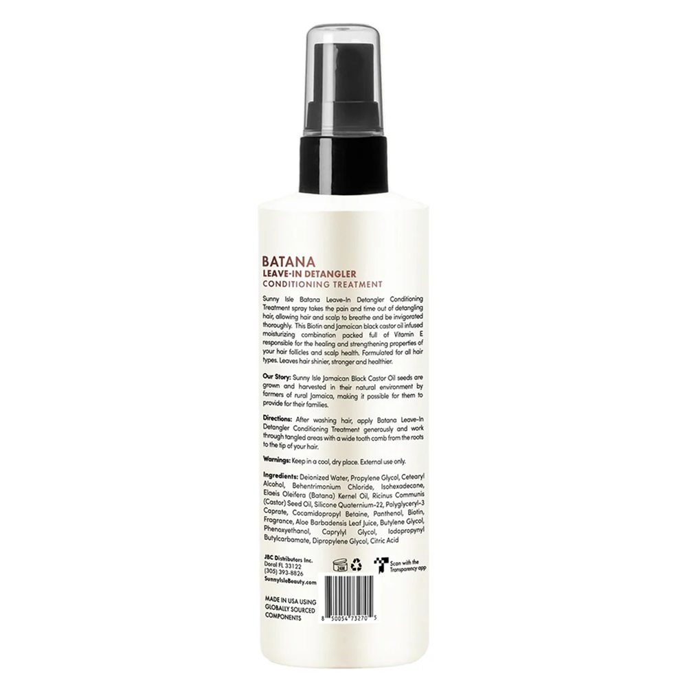 Sunny Isle Batana Leave-In Detangler Conditioning Treatment 236ml-All-Beauty and hair supply