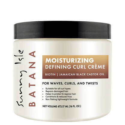 Sunny Isle Batana Moisturizing Curl Defining Cream 473ml-All-Beauty and hair supply