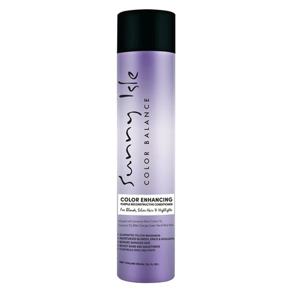 Sunny Isle Color-Enhancing Purple Reconstructive Conditioner 10.1oz-All-Beauty and hair supply