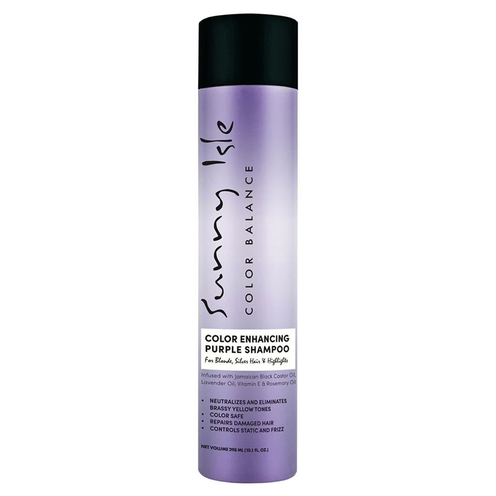 Sunny Isle Color Enhancing Purple Shampoo 10.1oz-All-Beauty and hair supply