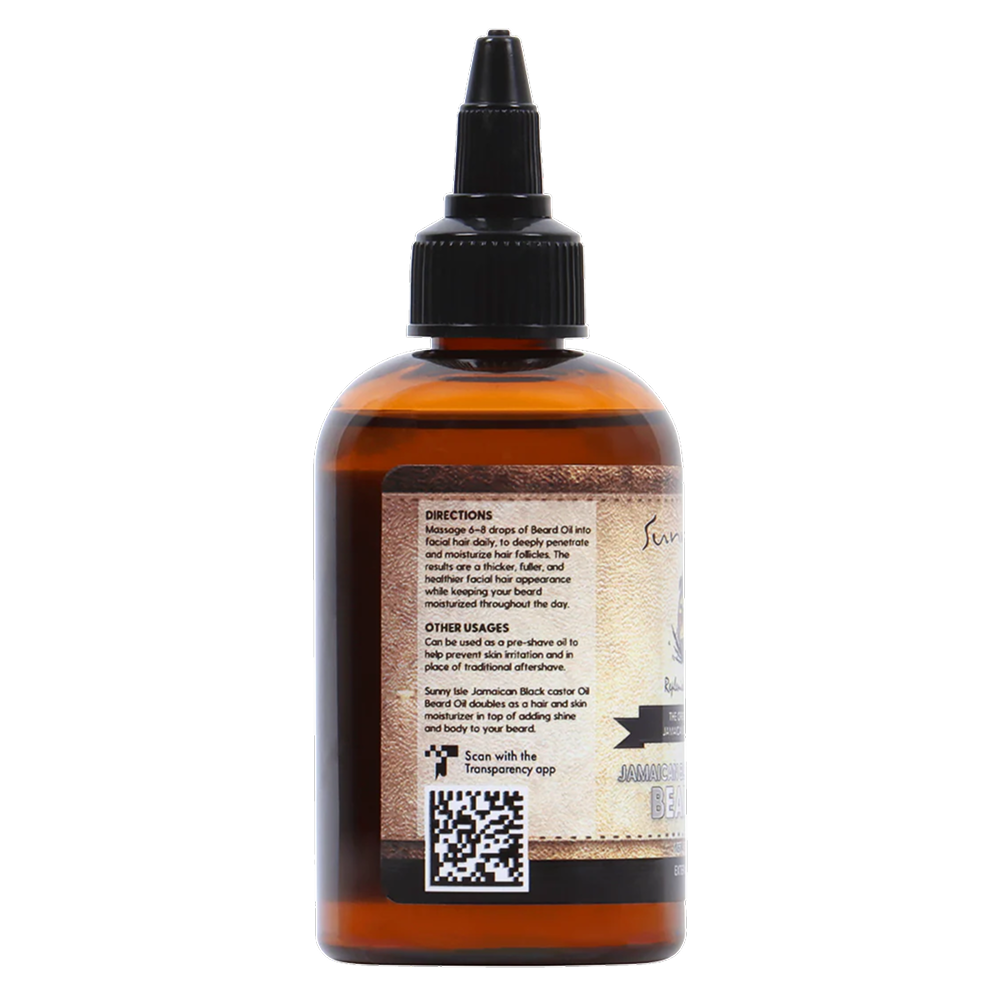 Sunny Isle Jamaican Black Castor Beard Oil 4oz-All-Beauty and hair supply