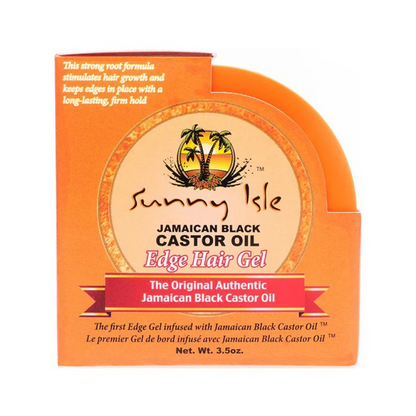 Sunny Isle Jamaican Black Castor Edge Hair Gel 3.5oz-All-Beauty and hair supply
