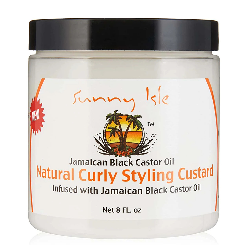 Sunny Isle Jamaican Black Castor Oil Curly Custard 8oz-All-Beauty and hair supply