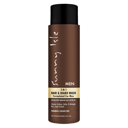 Sunny Isle Jamaican Black Castor Oil Hair and Beard Wash 354ml-All-Beauty and hair supply