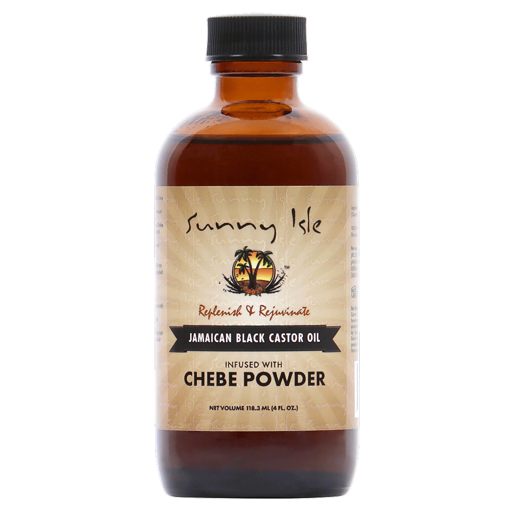 Sunny Isle Jamaican Black Castor Oil with Chebe Powder 4oz-All-Beauty and hair supply