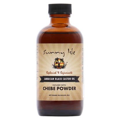 Sunny Isle Jamaican Black Castor Oil with Chebe Powder 4oz-All-Beauty and hair supply