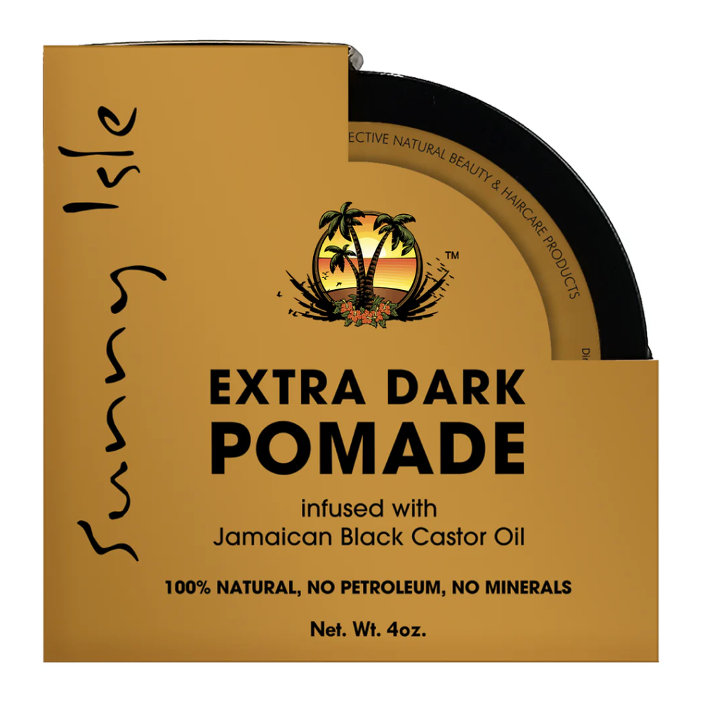 Sunny Isle Jamaican Extra Dark Castor Oil Pomade 4oz-Hair Oil-Beauty and hair supply