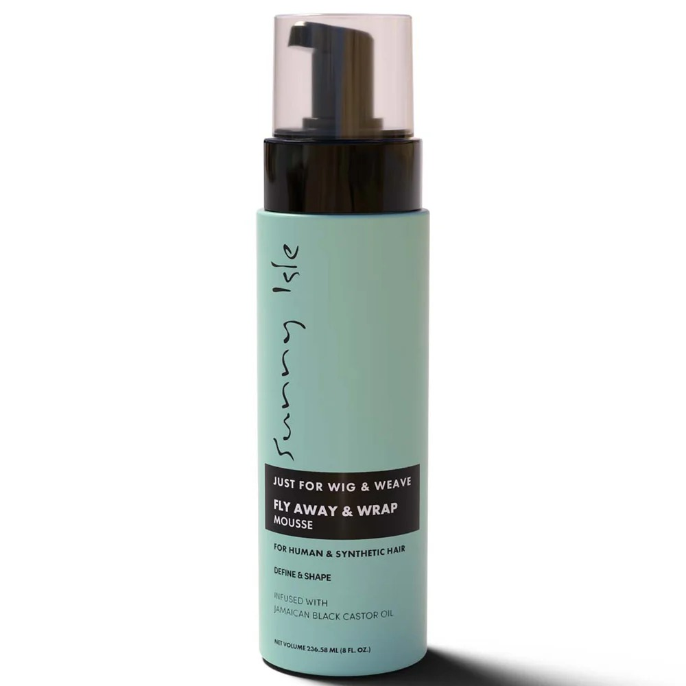 Sunny Isle Just For Wig, Weave, Braid &amp; Extensions - Fly Away &amp; Wrap Mousse 8oz-All-Beauty and hair supply
