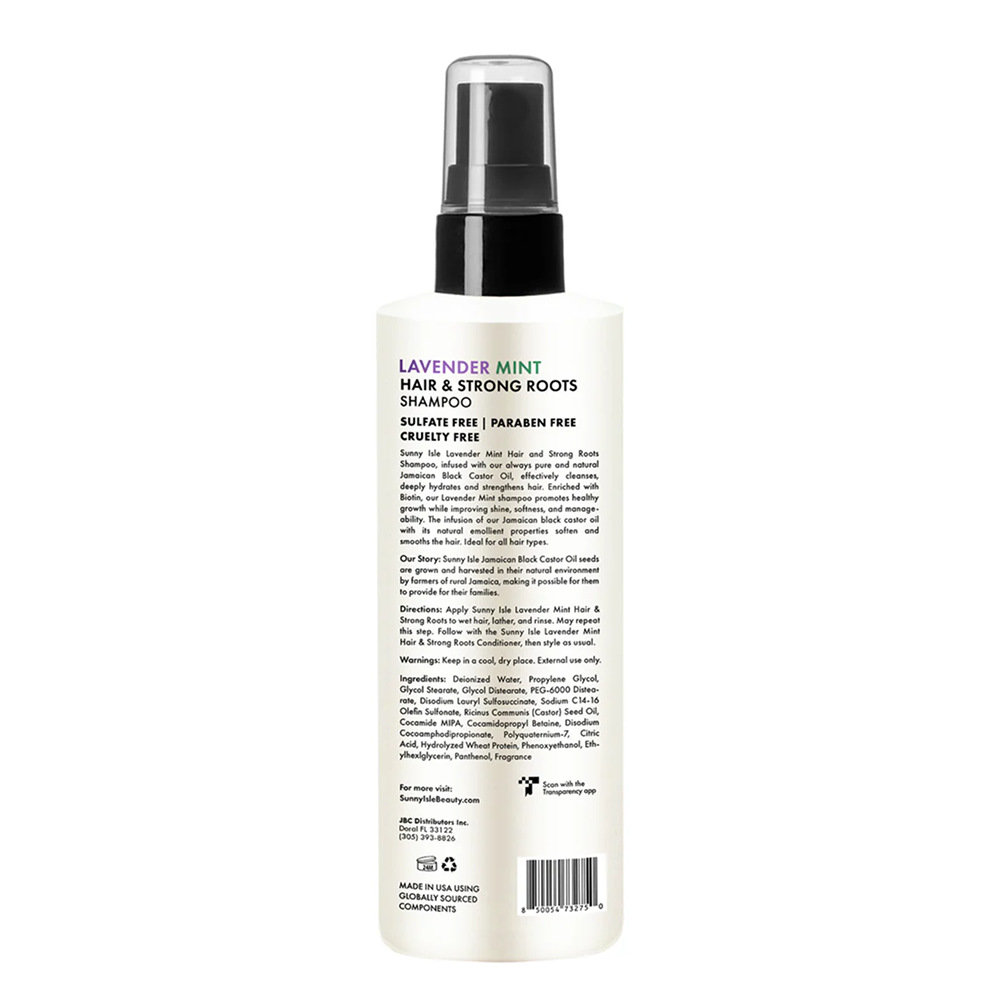 Sunny Isle Lavender Mint Leave-In Detangler 8oz-All-Beauty and hair supply