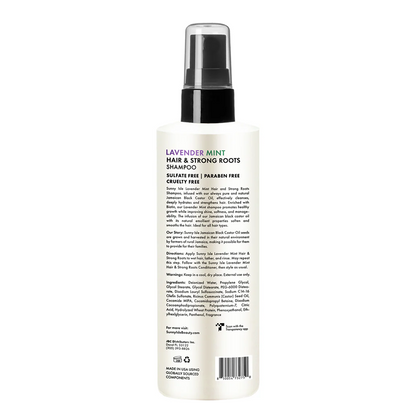 Sunny Isle Lavender Mint Leave-In Detangler 8oz-All-Beauty and hair supply