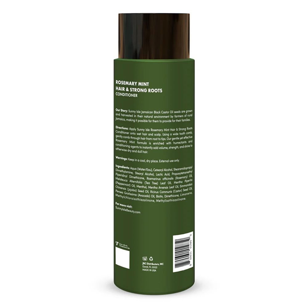 Sunny Isle Rosemary Mint Hair &amp; Strong Roots Conditioner 12oz-All-Beauty and hair supply