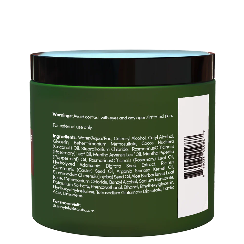Sunny Isle Rosemary Mint Hair &amp; Strong Roots Masque 473ml-All-Beauty and hair supply