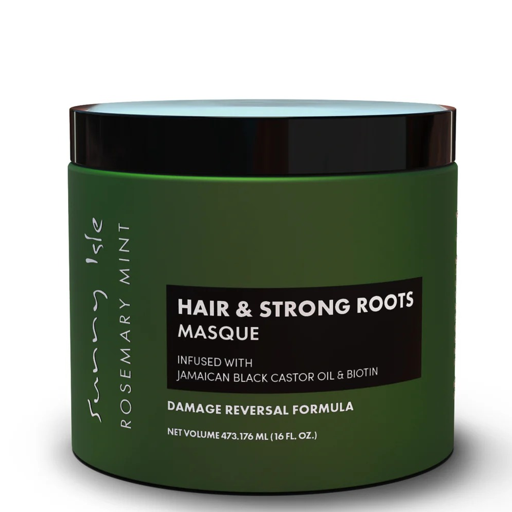 Sunny Isle Rosemary Mint Hair &amp; Strong Roots Masque 473ml-All-Beauty and hair supply