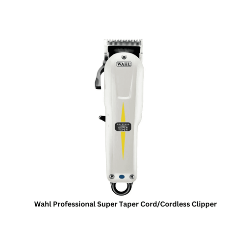 Wahl Professional Super Taper Cord/Cordless Clipper - Beauty and Hair Supply