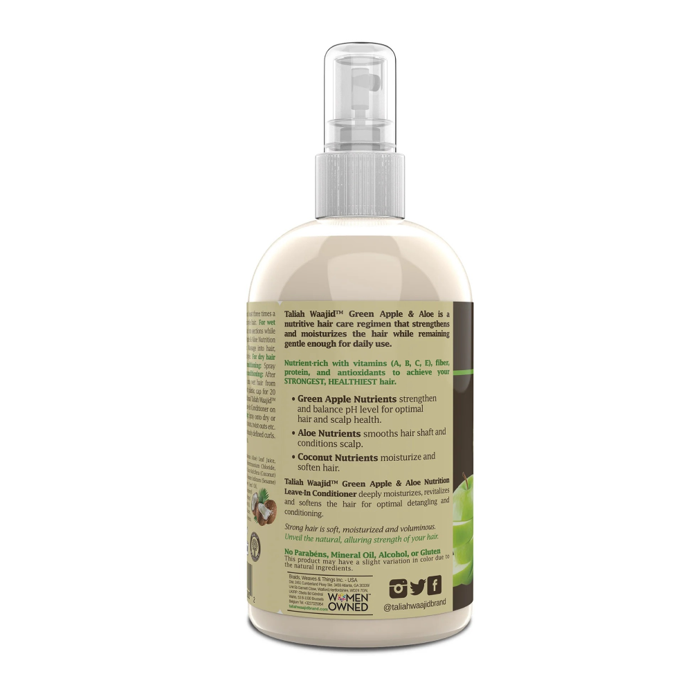 Taliah Waajid Apple Aloe Leave in Conditioner 12oz-All-Beauty and hair supply