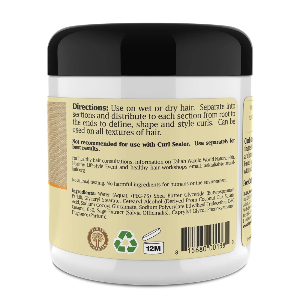 Taliah Waajid CWN Curly Curl Cream-All-Beauty and hair supply
