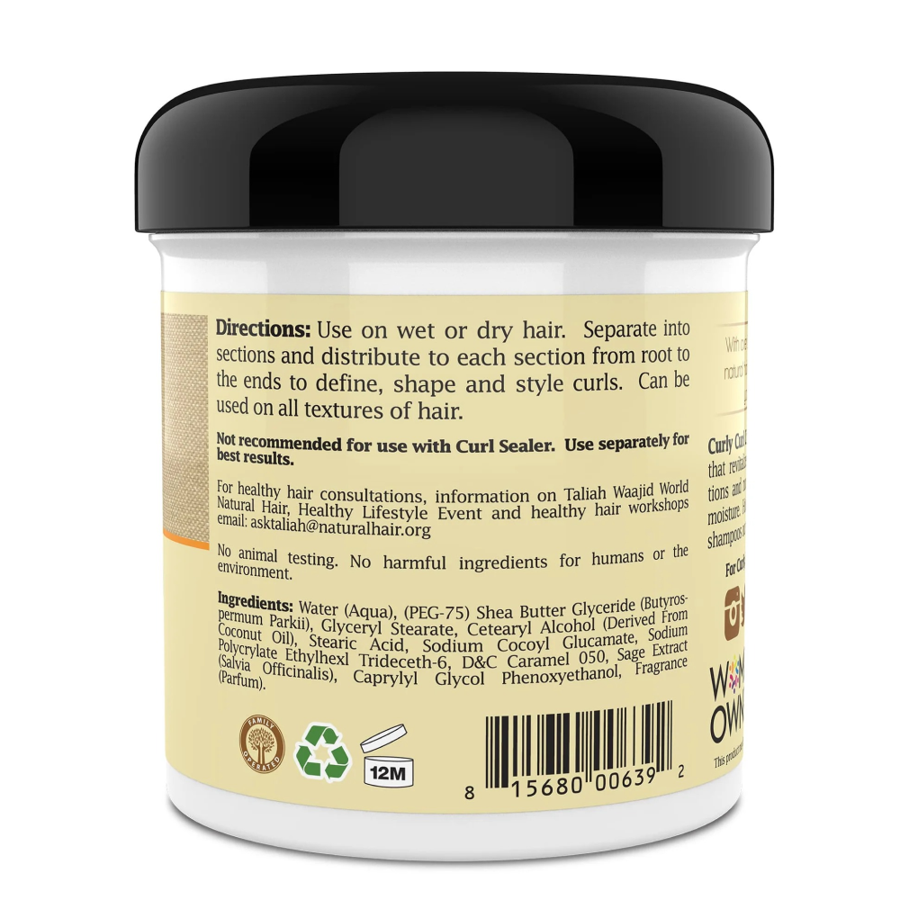Taliah Waajid CWN Curly Curl Cream-All-Beauty and hair supply