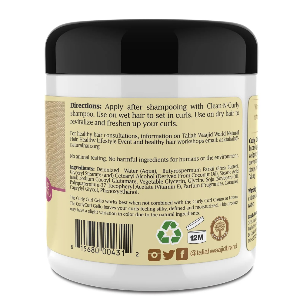 Taliah Waajid CWN Curly Curl Gello 177ml-All-Beauty and hair supply