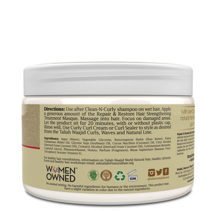 Taliah Waajid CWN Repair &amp; Restore Mask 355ml-All-Beauty and hair supply