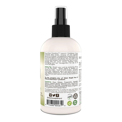Taliah Waajid Shea Coco Leave-In Conditioner Spray 237ml-All-Beauty and hair supply