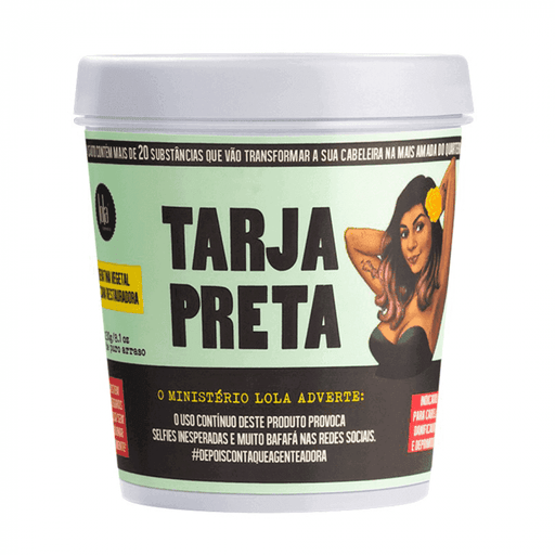 Tarja Preta Máscara Restauradora Lola Cosmetics 230g - Beauty and Hair Supply