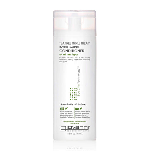 Tea Tree Triple Treat Invigorating Acondicionador Giovanni - Beauty and Hair Supply