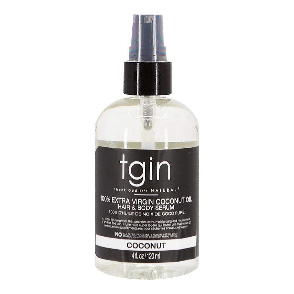 Tgin 100% Extra Virgin Coconut Oil Hair and Body Serum 4oz-Hair Serum-Beauty and hair supply