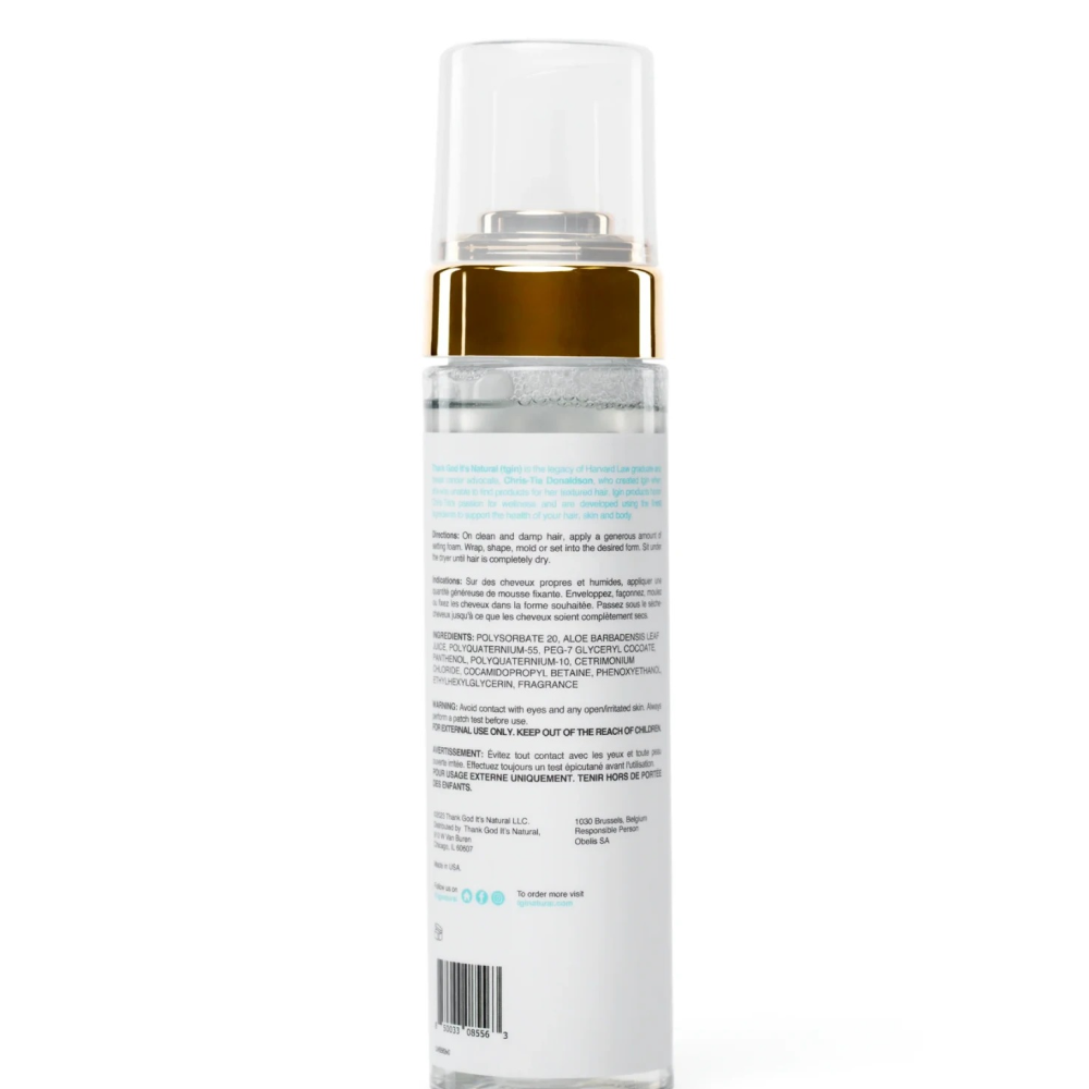 Tgin Miracle Styling Multi-Use Setting Foam 8oz-Hair Spray-Beauty and hair supply