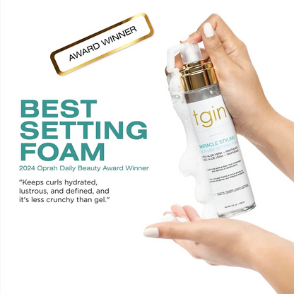 Tgin Miracle Styling Multi-Use Setting Foam 8oz-Hair Spray-Beauty and hair supply
