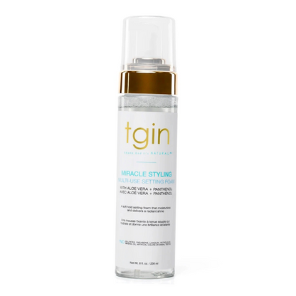 Tgin Miracle Styling Multi-Use Setting Foam 8oz-Hair Spray-Beauty and hair supply