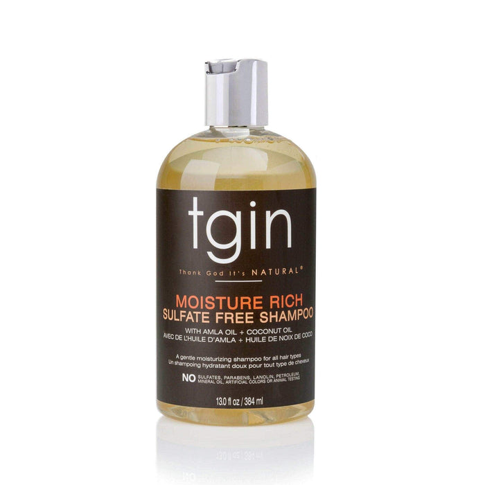 Tgin Moisture Rich Sulfate Free Shampoo 384ml - Beauty and Hair Supply