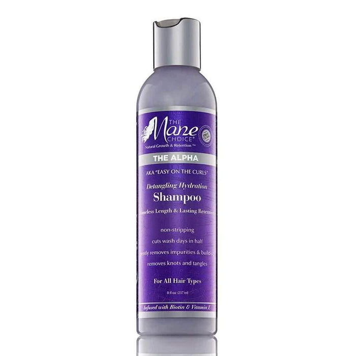 The Alpha Easy On The CURLS Detangling Hydration Shampoo The Mane Choice 237ml - Beauty and Hair Supply