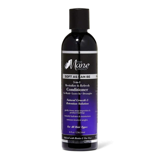 The Alpha Soft As Can Be Revitalize And Refresh 3-In-1 Co-Wash, Leave In, Detangler The Mane Choice 237ml - Beauty and Hair Supply