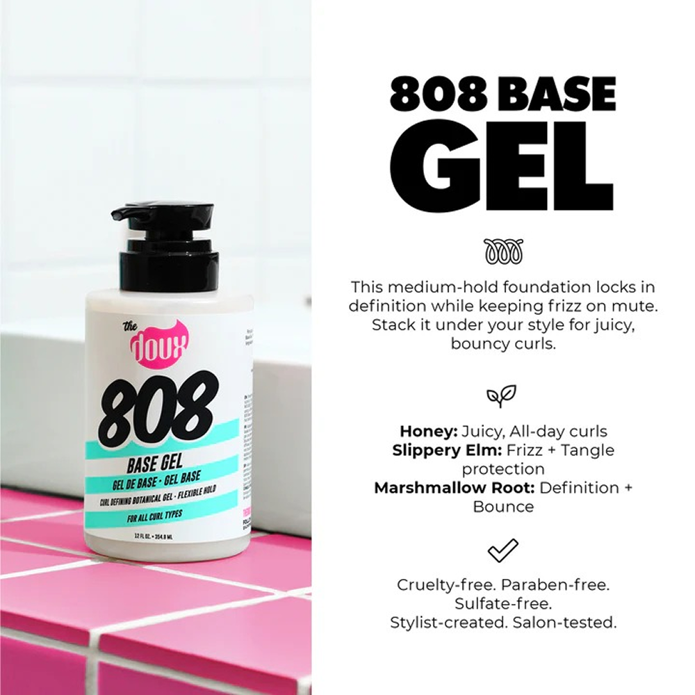 The Doux 808 Base Gel for Natural &amp; Curly Hair 354ml-All-Beauty and hair supply