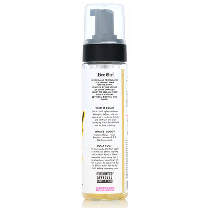 The Doux Bee Girl Crazy Sexy Curl Honey Setting Foam-All-Beauty and hair supply