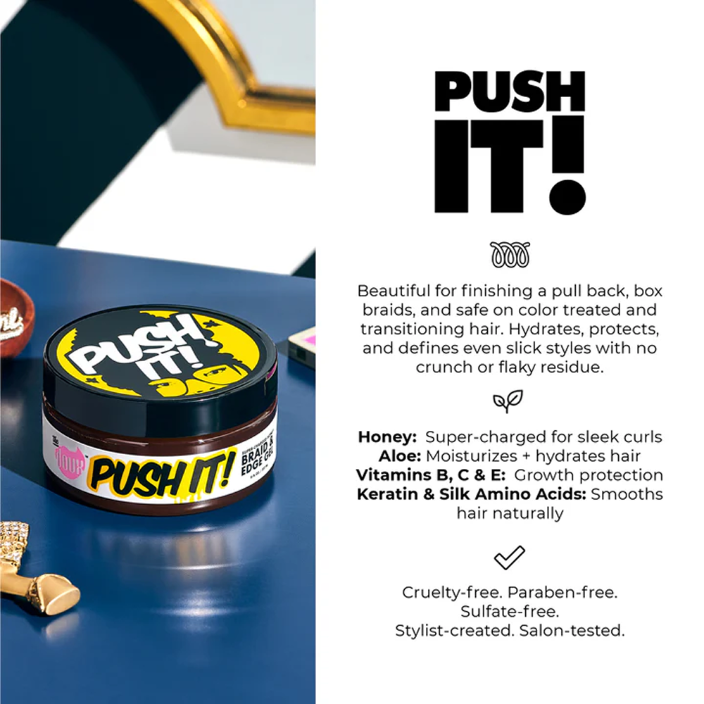 The Doux Bee Girl Push it Edge 237ml-Gel-Beauty and hair supply