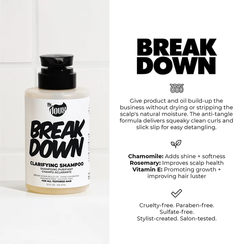 The Doux Breakdown Clarifying Shampoo 12oz-Clarifying Shampoo-Beauty and hair supply