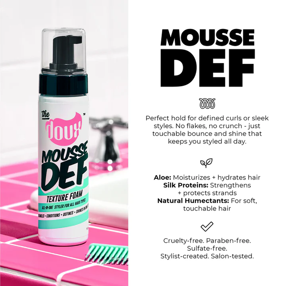 The Doux Fresh Mousse Def Texture Foam-Styling Foam-Beauty and hair supply