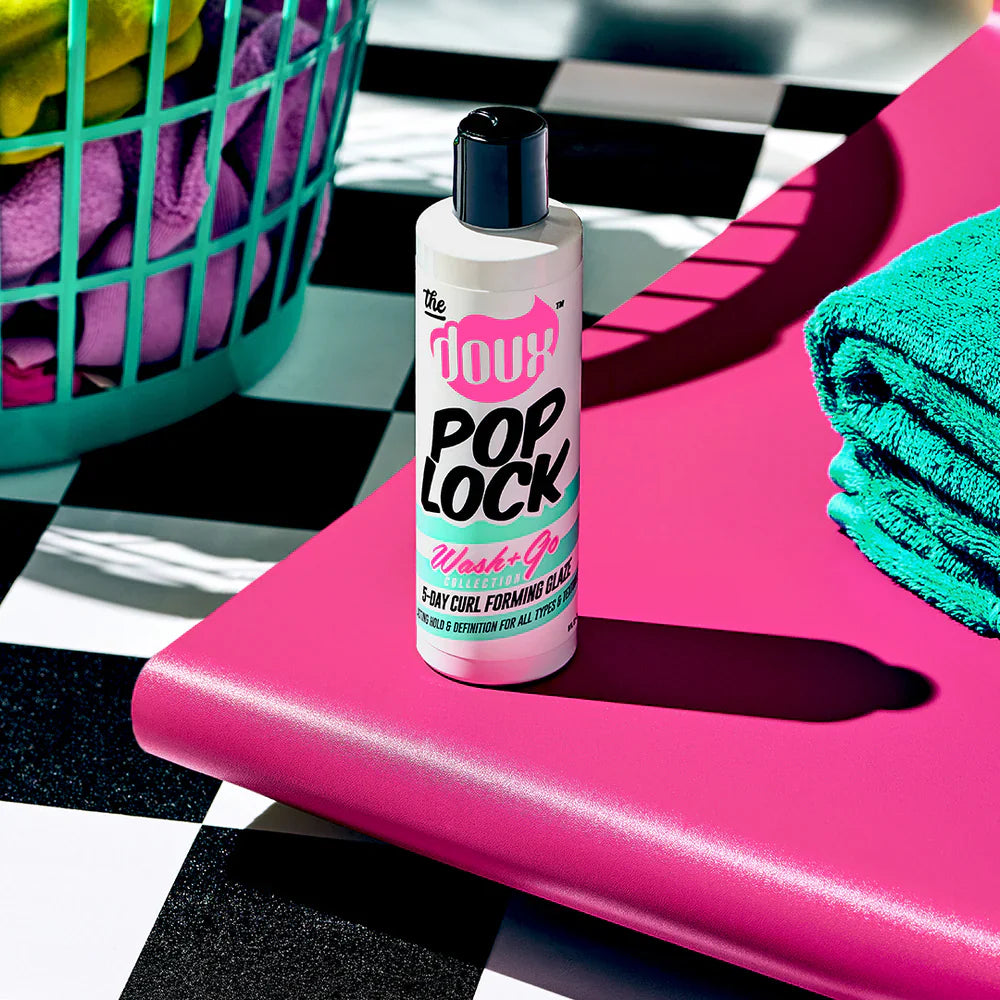 The Doux Pop Lock Wash+Go 5-Day Curl Forming Glaze 236ml-Gel-Beauty and hair supply