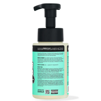 The Doux Press Play Gangster Wrap Foam Wrap Lotion 8oz-All-Beauty and hair supply
