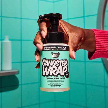 The Doux Press Play Gangster Wrap Foam Wrap Lotion 8oz-All-Beauty and hair supply
