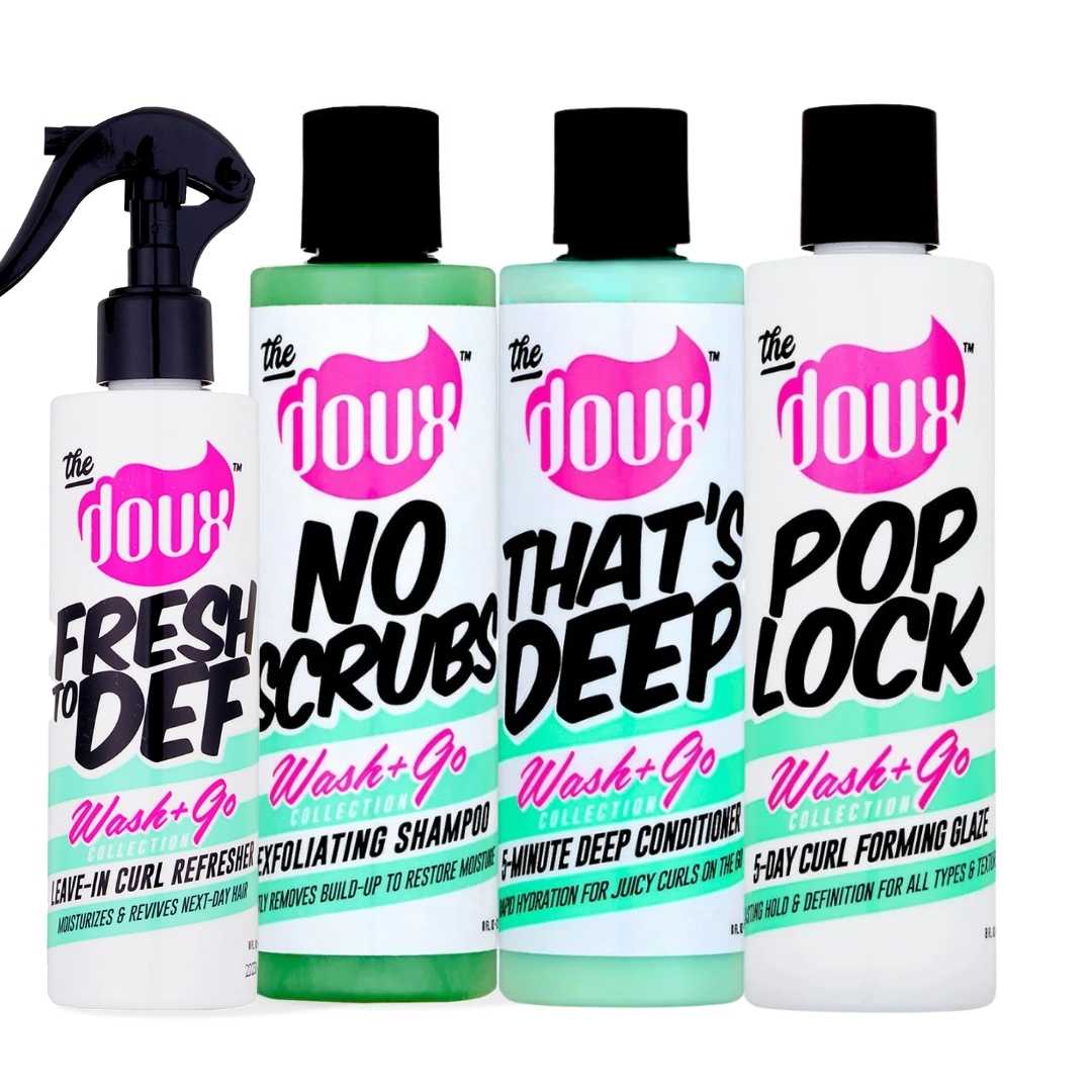 The Doux Wash n Go Collection-Hair Care Kit-Beauty and hair supply