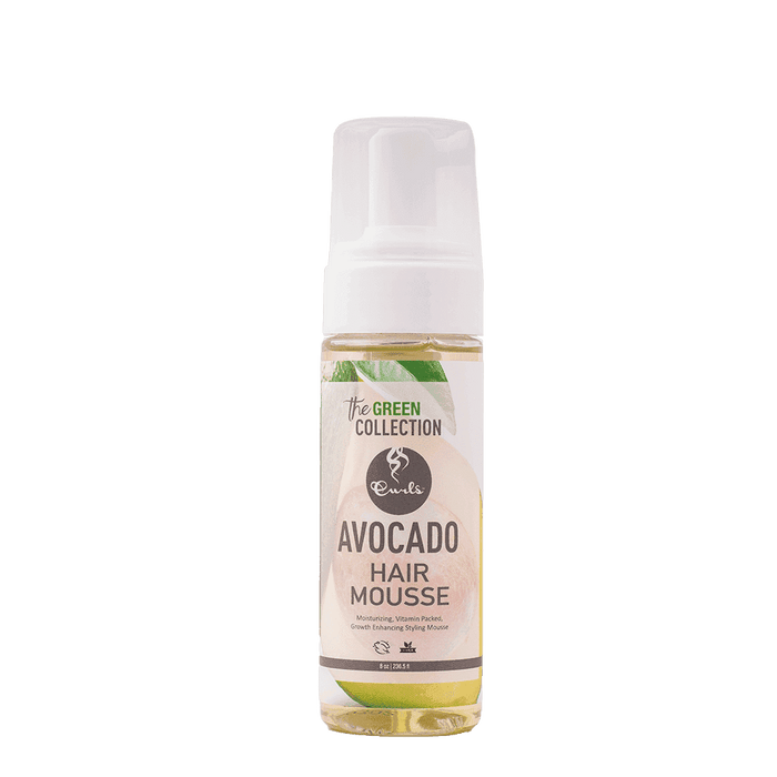 The Green Collection Avocado Hair Mousse Curls 236ml - Beauty and Hair Supply