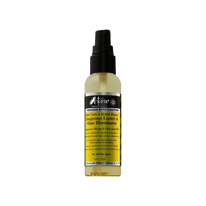 The Mane Choice Proceed with Caution Killer Curls & Brutal Bounce & Shine illuminator 59ml - Beauty and Hair Supply