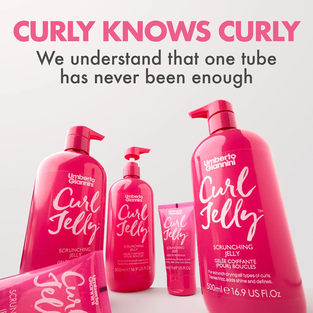 The Umberto Giannini Curl Scrunching Jelly 50ml-Gel-Beauty and hair supply