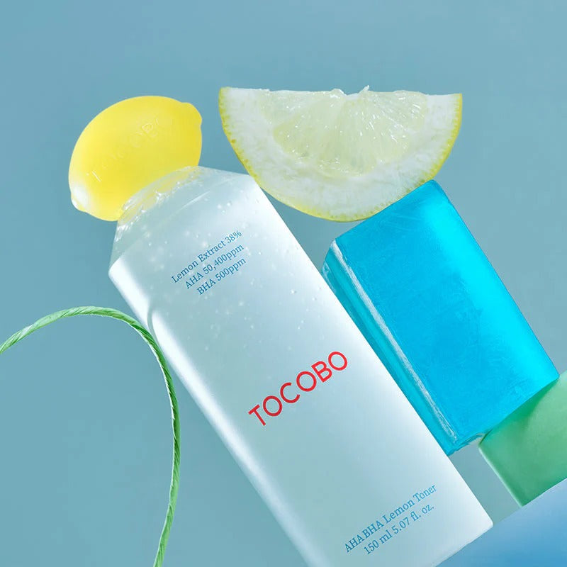 Tocobo AHA BHA Lemon Toner 150ml-Toner-Beauty and hair supply