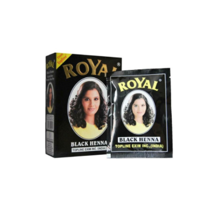 Topline Royal Black Henna 60g - Beauty and Hair Supply