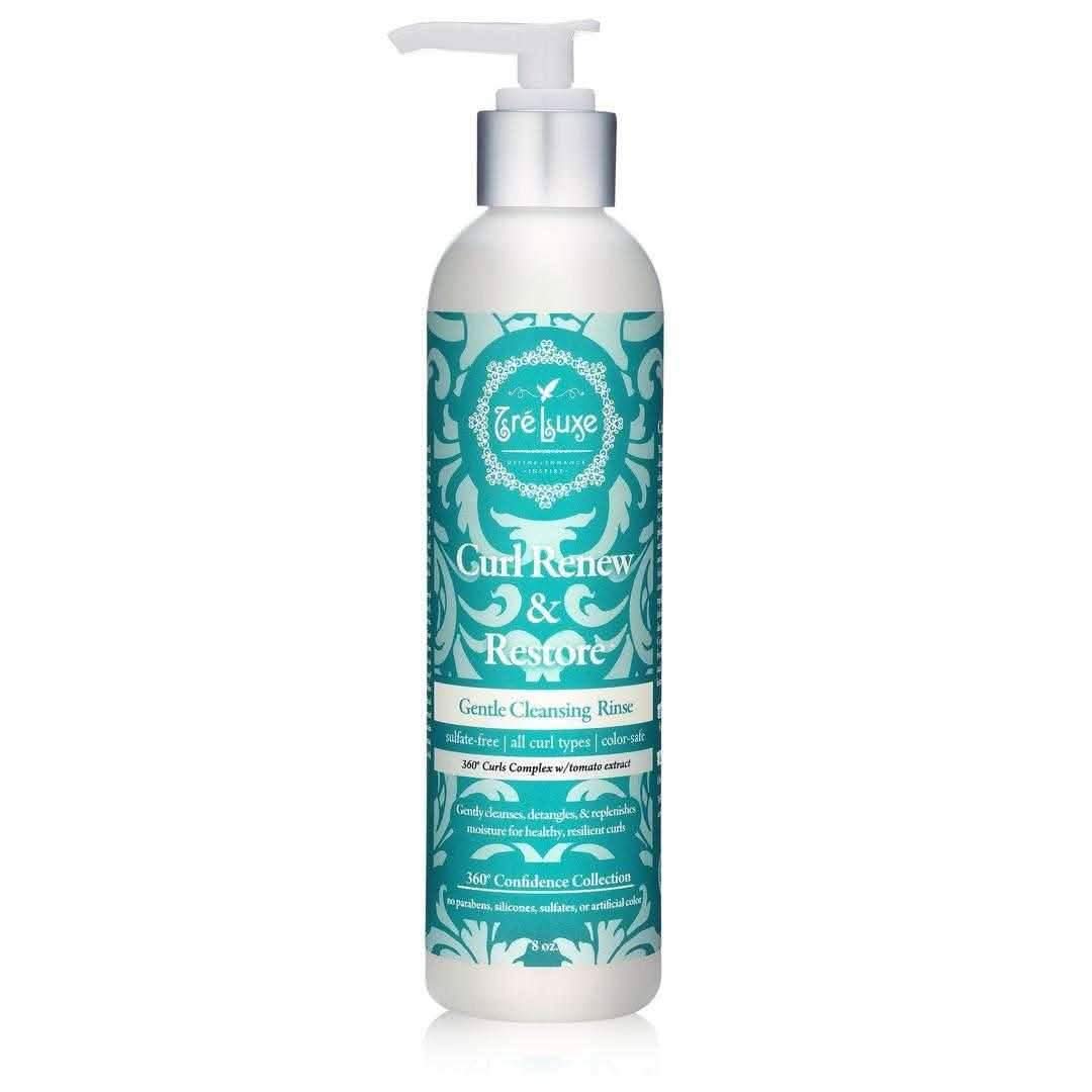 TréLuxe Curl Renew &amp; Restore Gentle Cleansing Rinse 236ml-Gentle Shampoo-Beauty and hair supply