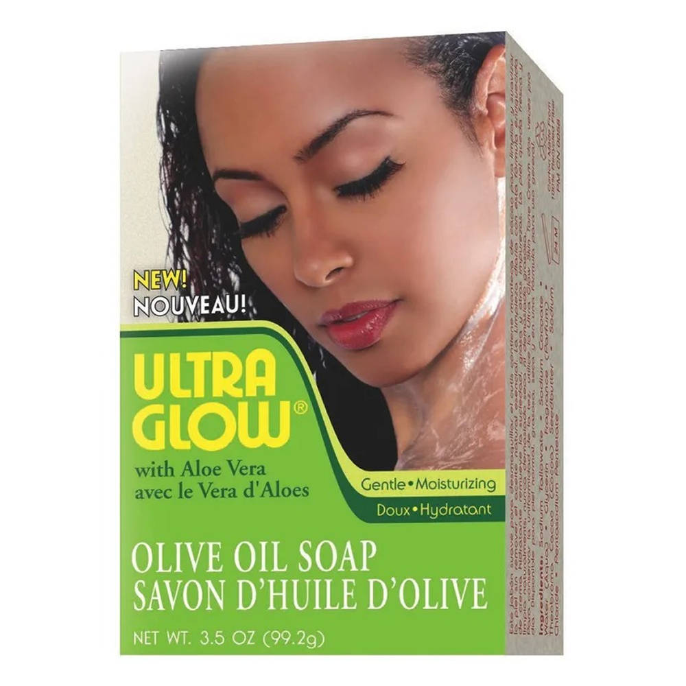 Ultra Glow Olive Oil Soap 3.5oz-All-Beauty and hair supply